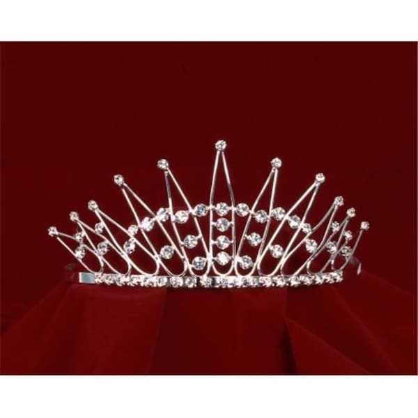 Sunnywood Sunnywood 2507 2-.50" Rhinestone Tiara 2507 - main